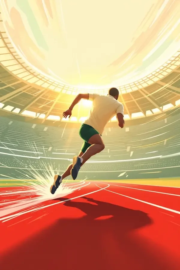 追风少年电影封面海报，青春 / 运动